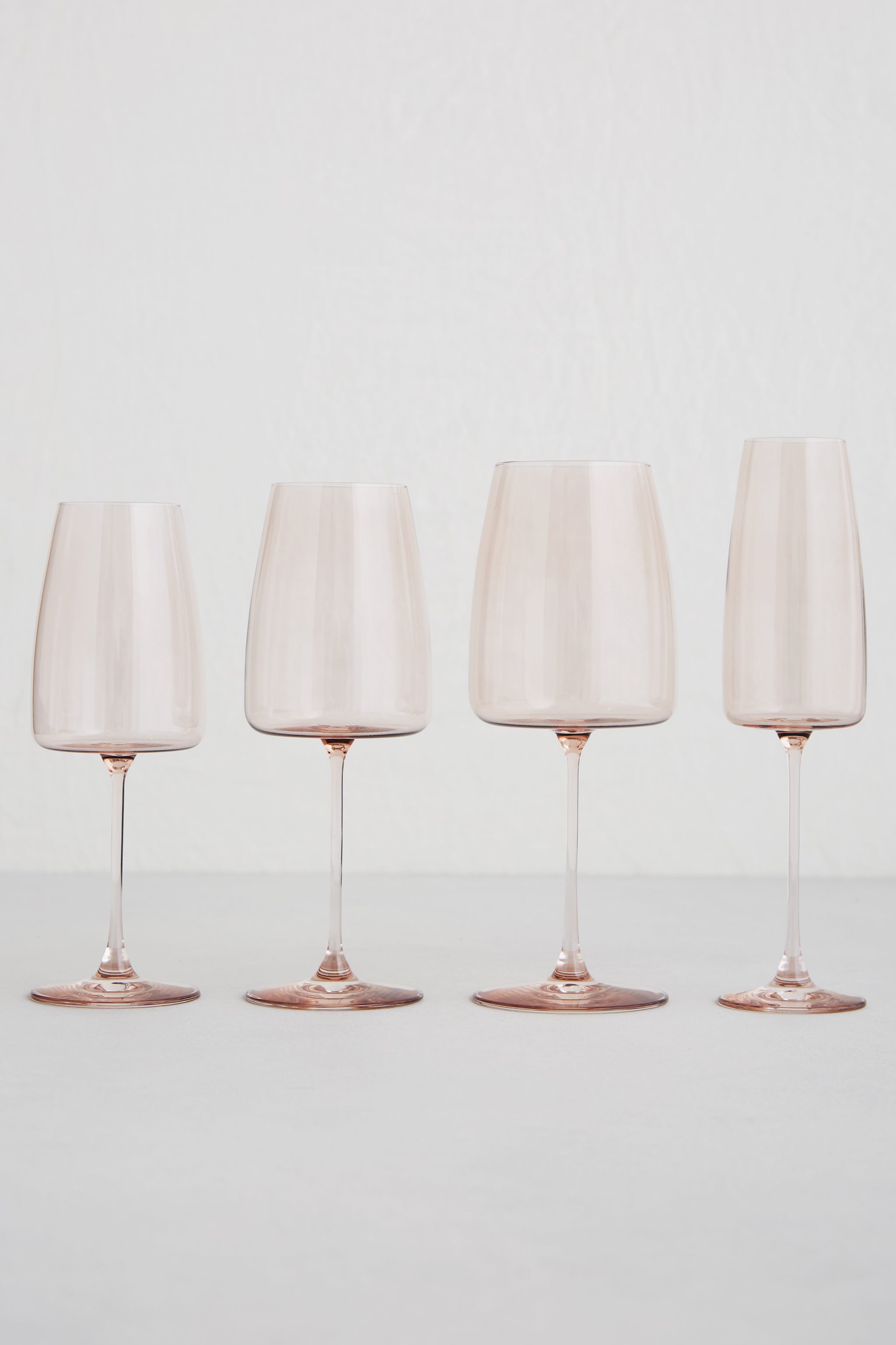 Brass-Plated Rimmed Stemless Wine Glass Set, Elegant Drinkware
