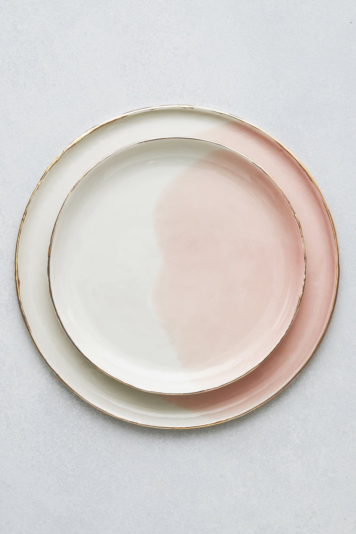 Watercolor Plates, Blush (Full Collection)